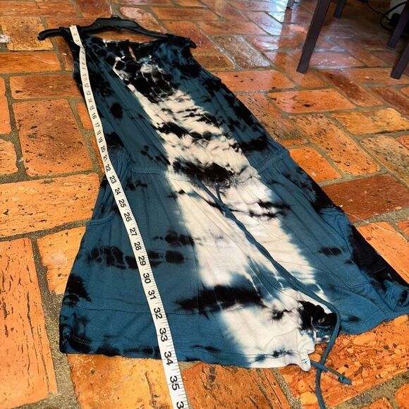 Mossimo tie dye drape neck romper Target - Picture 5 of 7